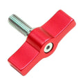 10pcs T-shaped Multi-directional Screw with M5 Aluminum Alloy Handle - Red