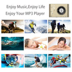Waterproof Mp3 Player For Swimming & Diving 8Gb Memory Fm Radio Clip & Earphones - White