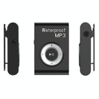 Waterproof Mp3 Player For Swimming & Diving 8Gb Memory Fm Radio Clip & Earphones - White