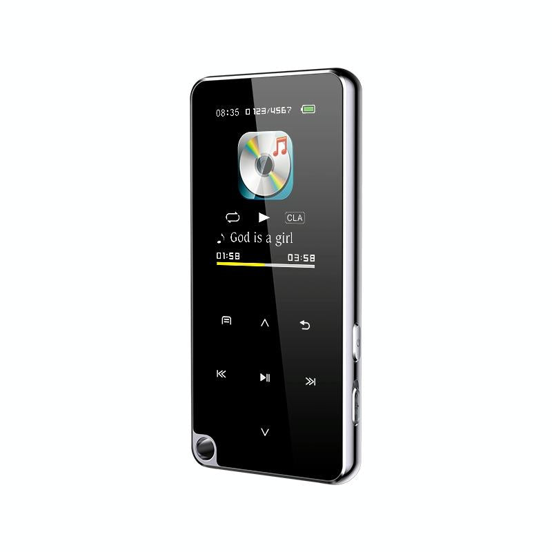 Portable Bluetooth Mp3 Player 8Gb Capacity Black