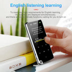 Portable Bluetooth Mp3 Player 8Gb Capacity Black