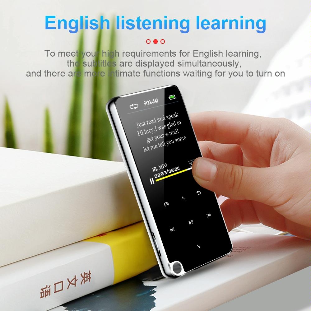 Portable Bluetooth Mp3 Player 8Gb Capacity Black