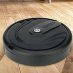 Efficient Household Hair Cleaner - Smart Sweeping Robot - Black