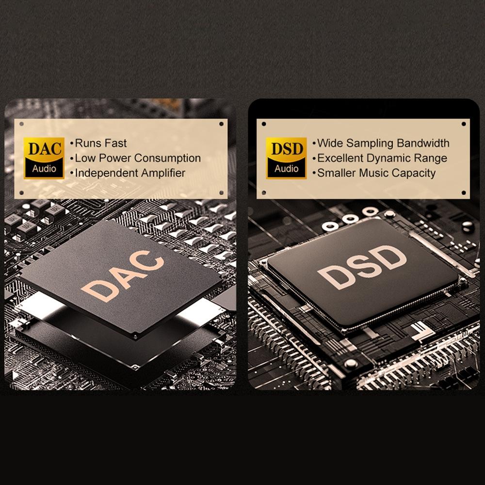 2.4 Inch Hifi Bluetooth Music Player Dsd256 Mastering Sound Quality 16Gb+16Gb Memory - Gray - 16Gb+16Gb