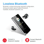 Portable Bluetooth Mp3 Player 16Gb Capacity Black
