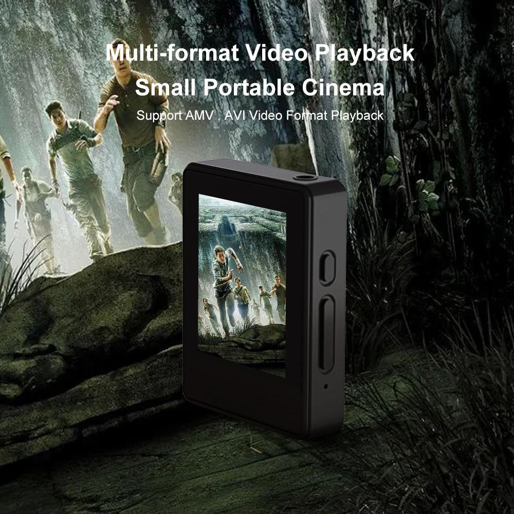 Bluetooth 5.0 Mp3 Player With Ebook Recorder 128Gb - 16Gb