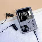 Lossless Dsd256 Music Player Silver Gray - With 128Gb Tf Card