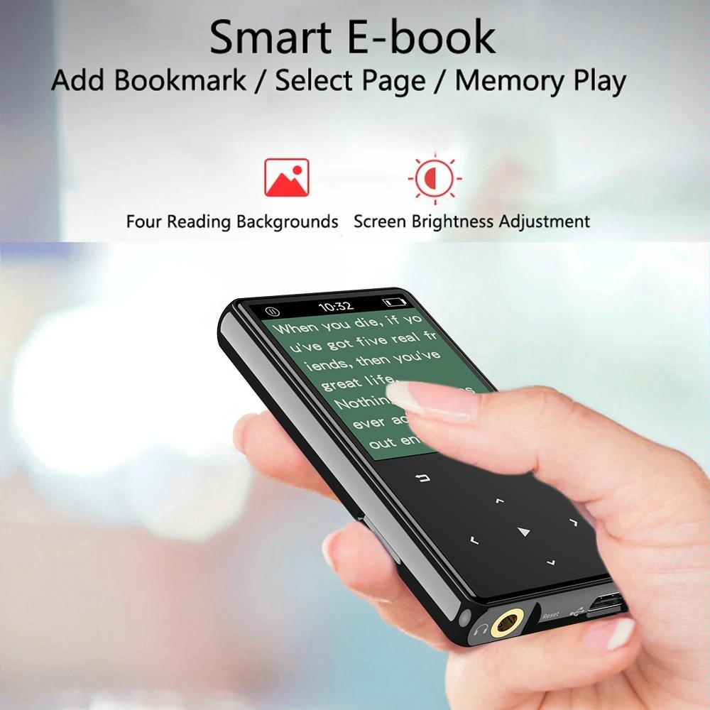 16Gb Portable Bluetooth Mp3 / Mp4 Music Player Black - 32Gb
