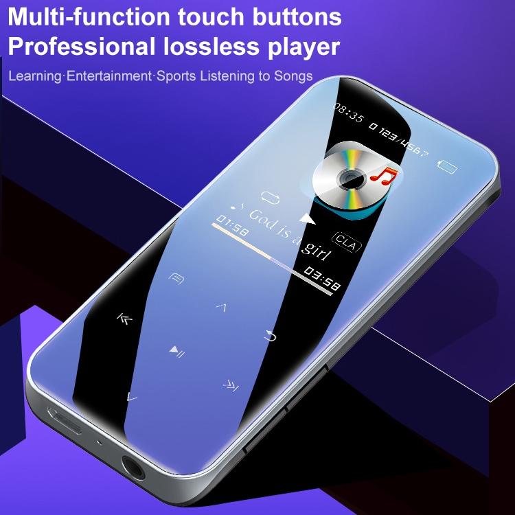Portable Bluetooth Mp3 Player With Touch Screen 32Gb Memory Black