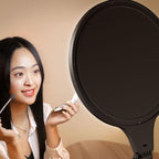 Large Desktop Beauty Fill Light Bracket for Live Broadcast and Photography - 14.2 Inch / 36cm - Black