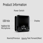 Intelligent Noise Canceling Bluetooth Mp3 Player 32Gb