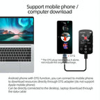 Touch Screen Mp3 Bluetooth Music Player 128Gb Memory Hifi Sports Clip - 64Gb