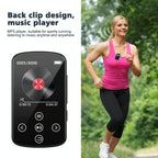 Touch Screen Mp3 Bluetooth Music Player 128Gb Memory Hifi Sports Clip - 128Gb