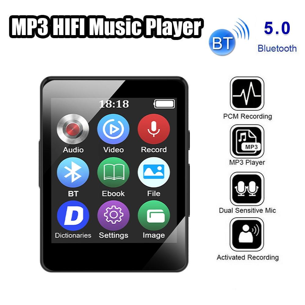 Bluetooth 5.0 Mp3 Player With Ebook Recorder 128Gb - 128Gb
