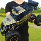 Off-road Climbing Car with 2.4ghz Remote Control and Double Motors - Black