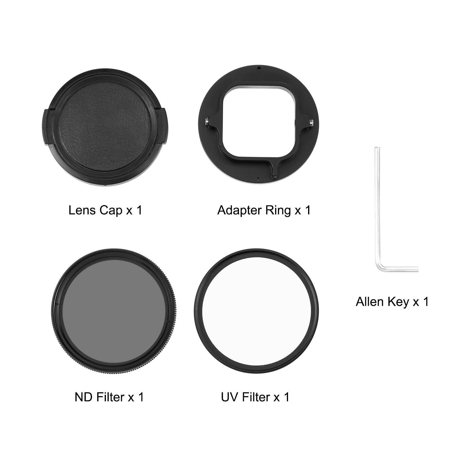 Universal 52mm Gopro Adapter Ring for Hero12 / 11