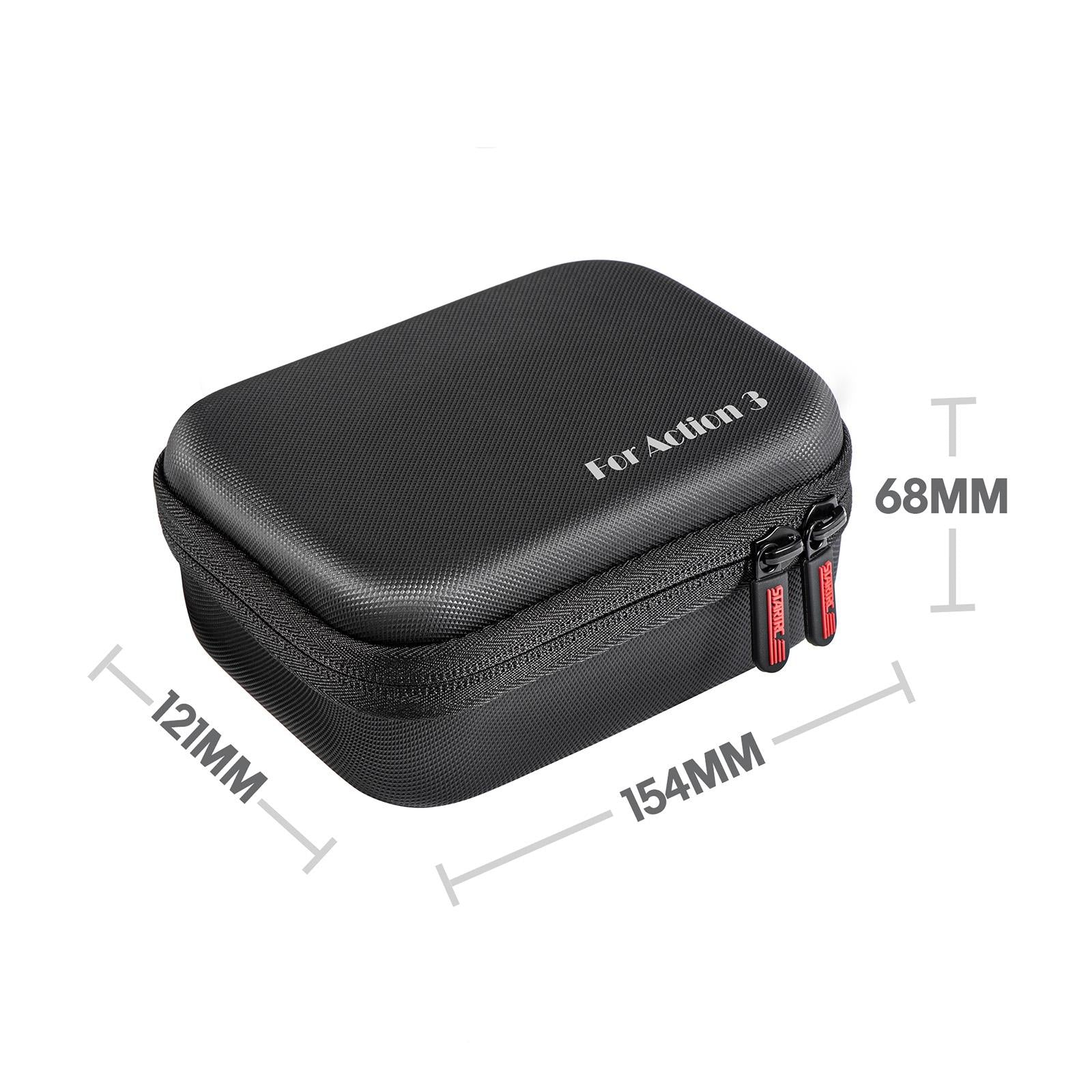 Carry Case with Carabiner and Strap for Cameras