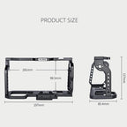 Video Camera Cage Stabilizer For Dji Bmpcc 4K - Black C9