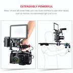 Video Camera Cage Stabilizer For Dji Bmpcc 4K - Black C9