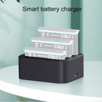 Tri-slot Fast Charger for Insta360 X3 / one X2 Batteries