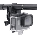 Waterproof Clamp Mount Adapter Kit for Gopro Hero6 / 5 with Back Cover