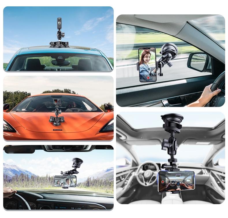 Universal Mount Holder with Tripod Adapter and Safety Buckle