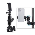 360 Degree Adjustable Clamp Plier Base with Extended Phone Clamp