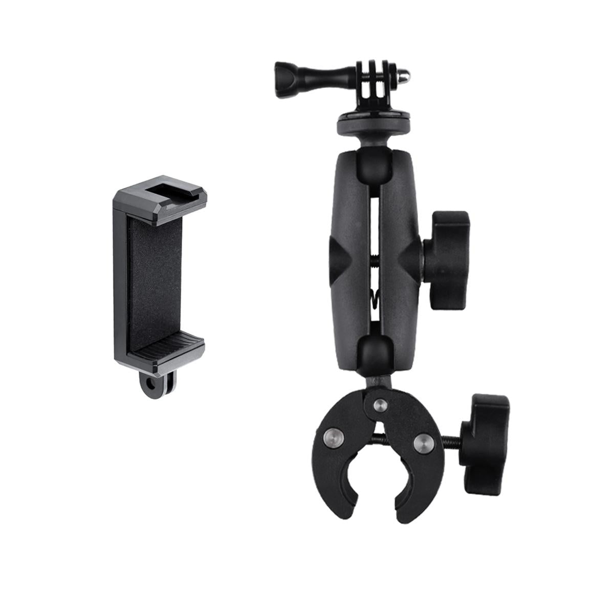 360 Degree Adjustable Clamp Plier Base with Extended Phone Clamp