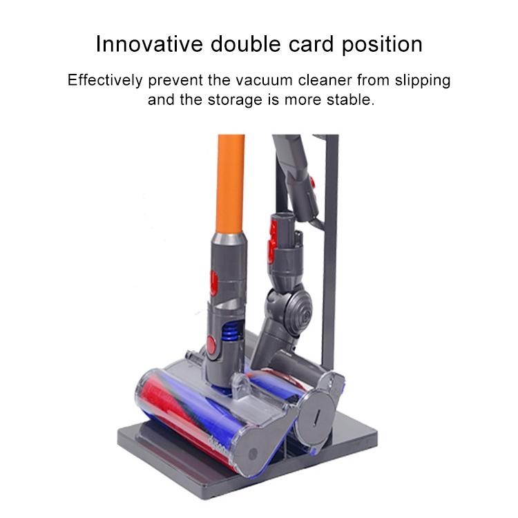 Wall-mounted Vacuum Cleaner Holder for Dyson V6 V7 V8 V10 - no Drilling Needed