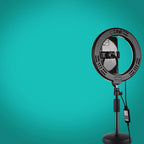 7.9 Rgbw Led Ring Light with Dual Colour Temperature and Phone Clamp
