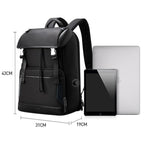 Waterproof Anti-theft Travel Backpack - 31x19x43cm in Black