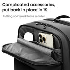 Large Capacity Business Shoulder Bag For Men - Blue
