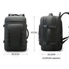 Large Capacity Business Backpack For Men - Gray