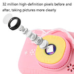Mini Children Camera with 2.0 Hd Screen - V8 Digital Toy Camera - Blue