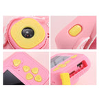 Mini Children Camera with 2.0 Hd Screen - V8 Digital Toy Camera - Blue