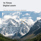 Portable 16X Zoom Hd Digital Camera With 2.88 Ips Screen - White
