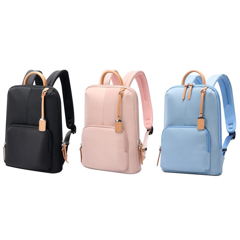 14-inch Thin & Light Waterproof Business Backpack - Pink