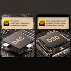 2.4 Inch Hifi Bluetooth Music Player Dsd256 Mastering Sound Quality 16Gb+16Gb Memory - Black - 16Gb