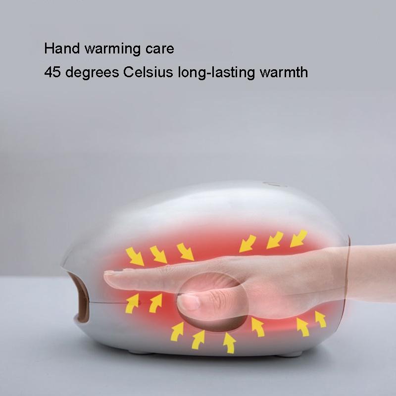 Rechargeable Hot Hand Massager K-901 Electric Airbag Kneading - Pink