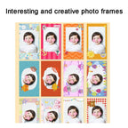 Instant Print Camera for Kids with Dual Lens and 2.4-inch Screen - Blue