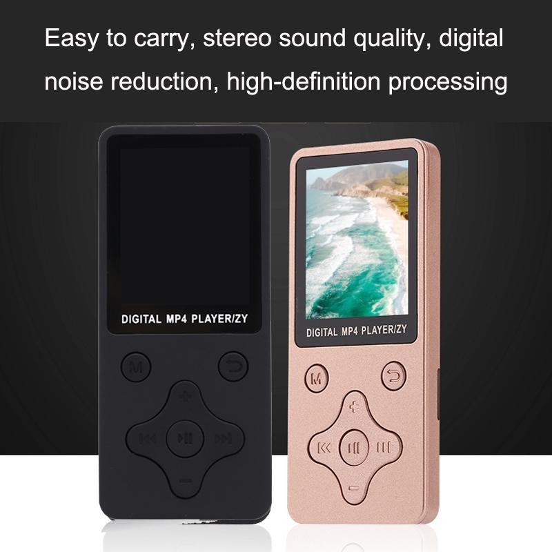 Ultra Thin Lossless Mp4 Player With Hd Video & Sound Quality - Blue