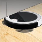 Smart Home Sweeping Robot with Remote Control and Large Suction - Red Black