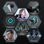 Wireless Waterproof Bluetooth Gaming Earbuds - Dustproof - Pearl White