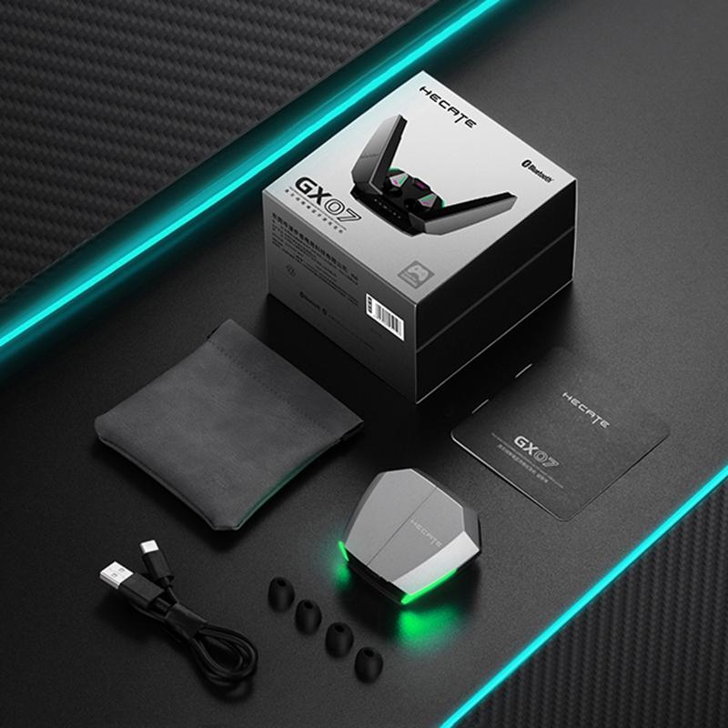Wireless Waterproof Bluetooth Gaming Earbuds - Dustproof - Pearl White