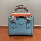 Versatile Bacchus Shoulder Bag in First Layer Cowhide - Cherry Blossom Pink