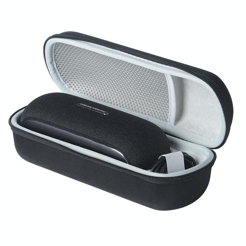 Harman Kardon Luna Outdoor Speaker Bag - Portable Storage - Silver Grey
