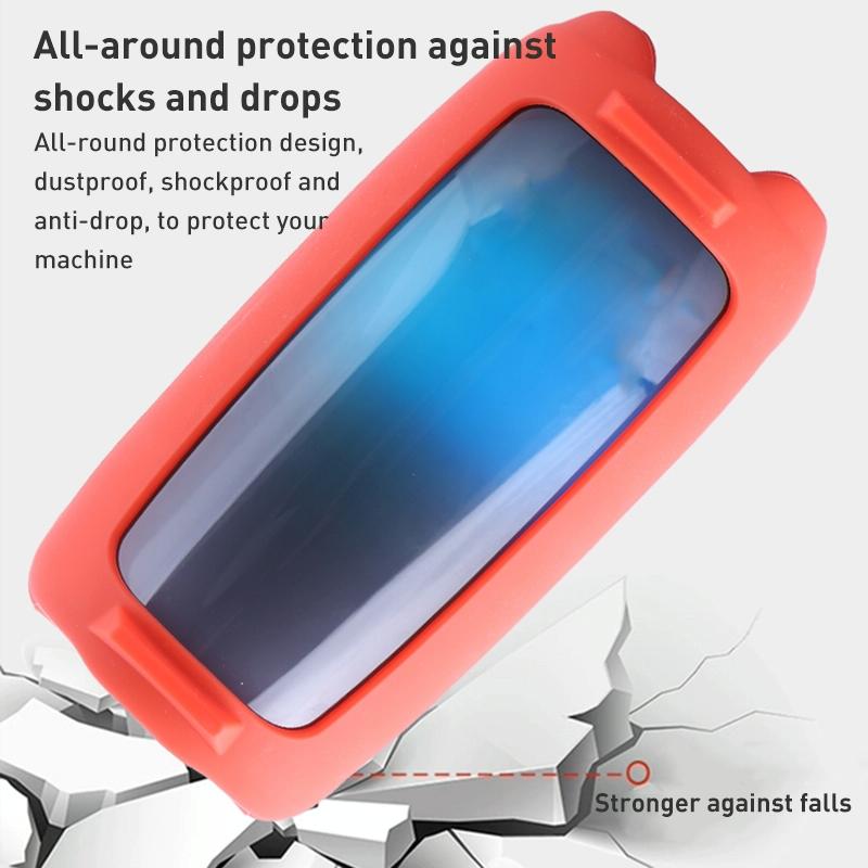 Jbl Pulse 5 Bluetooth Speaker Case with Shoulder Strap - Colourful Light Effect - Red