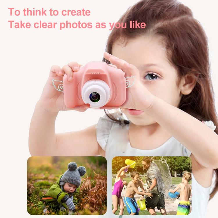 Mini Children Camera - Dual Hd Camera with 2.0 Lcd Screen - Blue