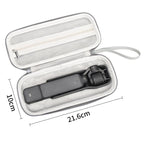 Portable Carrying Case for Dji Pocket 3 - Protective Storage Bag - Standard Black
