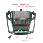9.7 Inch Android Car Integrated Machine For Ford Focus - Standard 2 + 64G